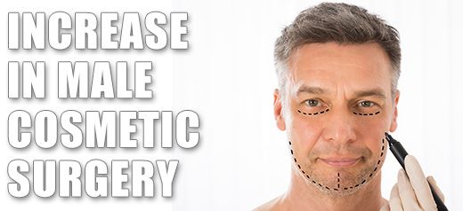 Cosmetic surgery is now more acceptable for men