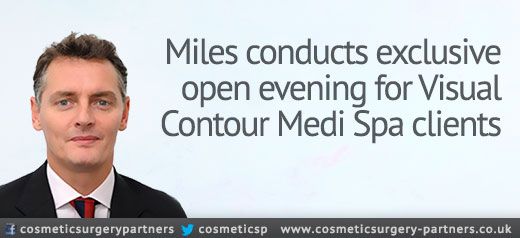 Miles Berry to attend exclusive event at Visual Contour Medi Spa