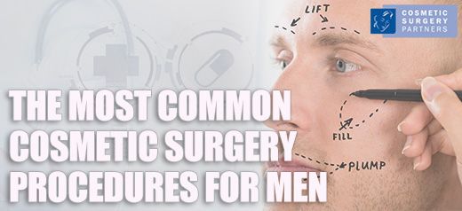 Most Popular Cosmetic Procedures for Men