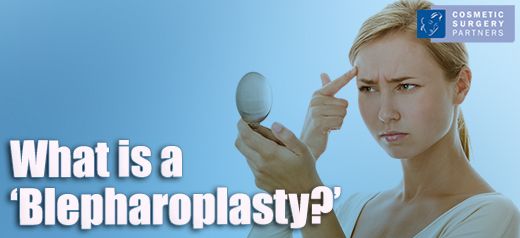 What is a blepharoplasty
