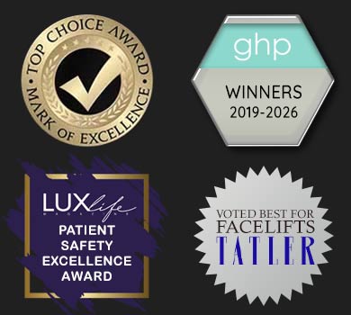 Cosmetic Surgery Partners London awards 2026