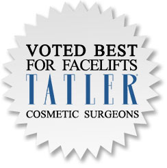 cosmetic surgery partners clinic award for tatler voted best for facelift cosmetic surgeons